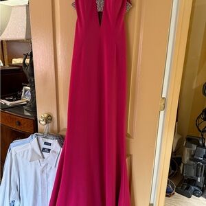 JVN Fuchsia Maxi Dress